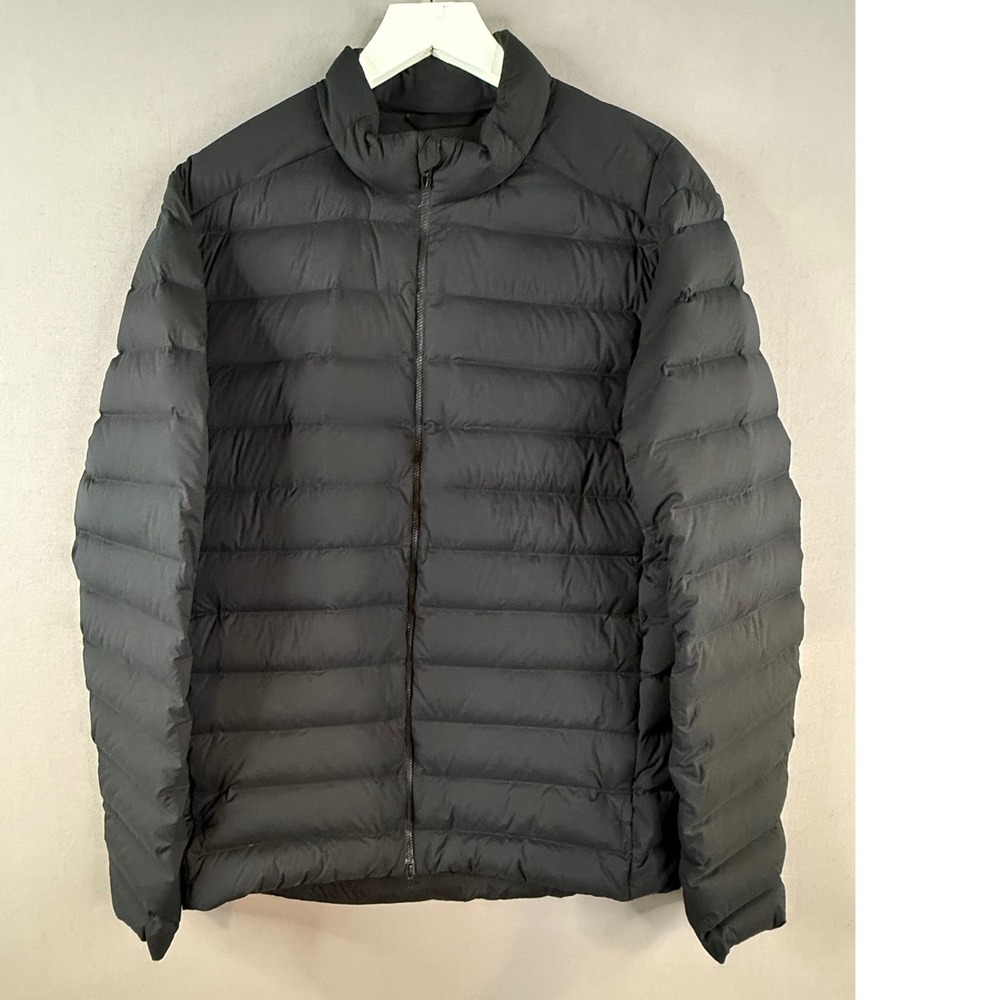 Lululemon Navigation Down Jacket Evolve Mens Size L Black Puffer Insulated
